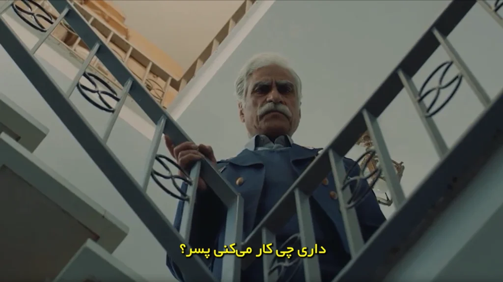 نمونه زیرنویس معمولی برای نمایش دیالوگ فیلم